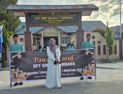 UPT SMP Negeri 7 Tambang Gelar Pawai Ta’aruf dan Lomba Yel-Yel Sambut Tahun Baru Islam 1448 H